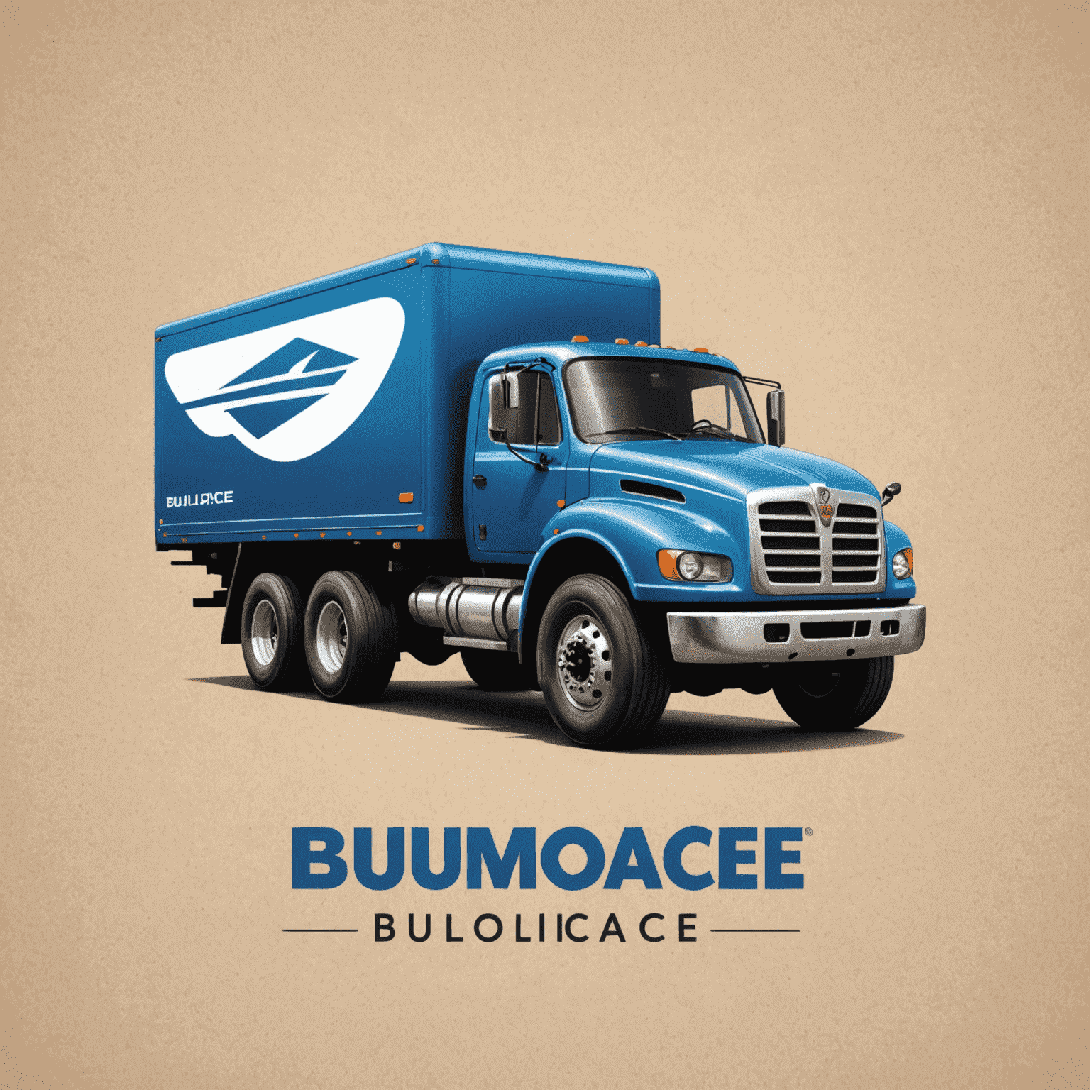 BumoLacer logo featuring a stylized truck or airplane symbolizing fast and reliable delivery