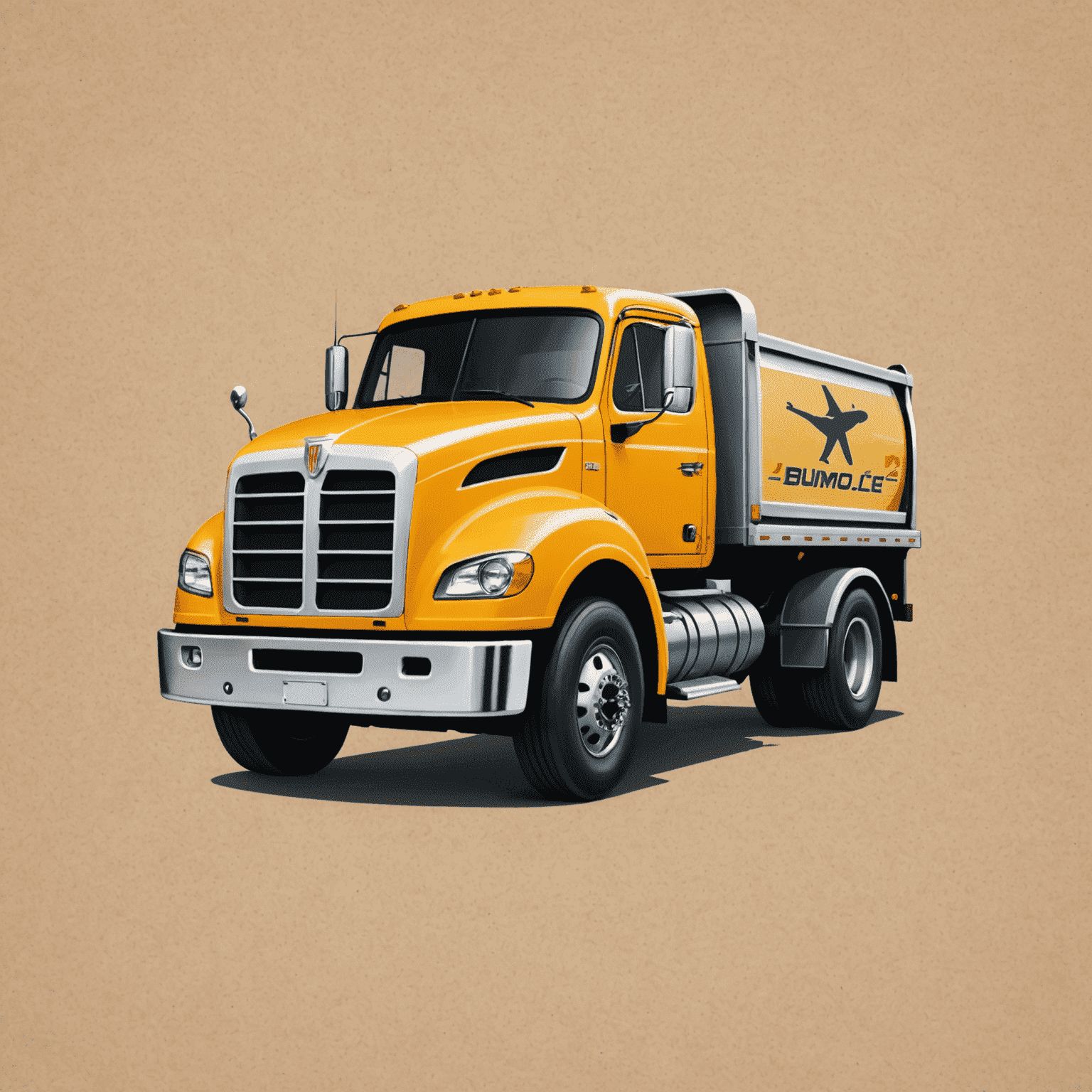 BumoLacer logo featuring a stylized truck or airplane symbolizing fast and reliable delivery